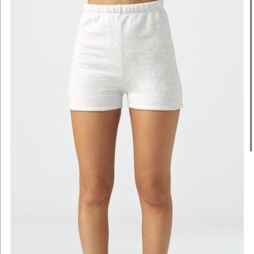 Joah Brown Pearl Fitted Sweat Short